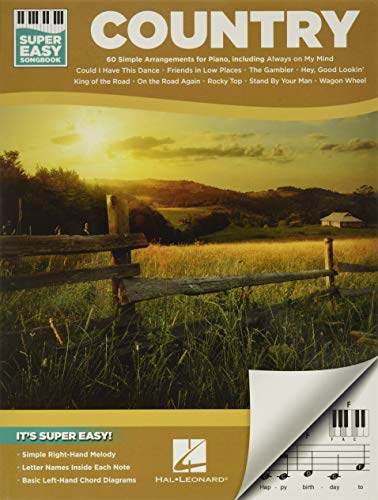 Country - Super Easy Songbook von HAL LEONARD