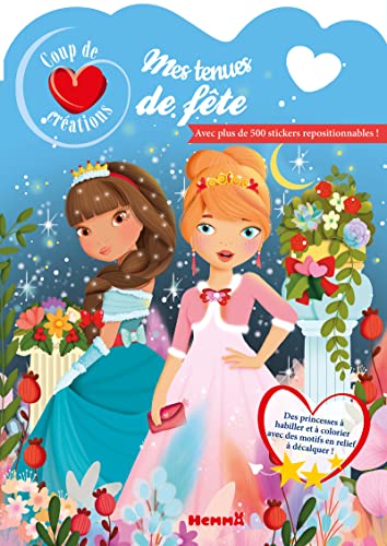 Coup de coeur créations - Mes tenues de fête - Avec plus de 500 stickers repositionnables ! von HEMMA