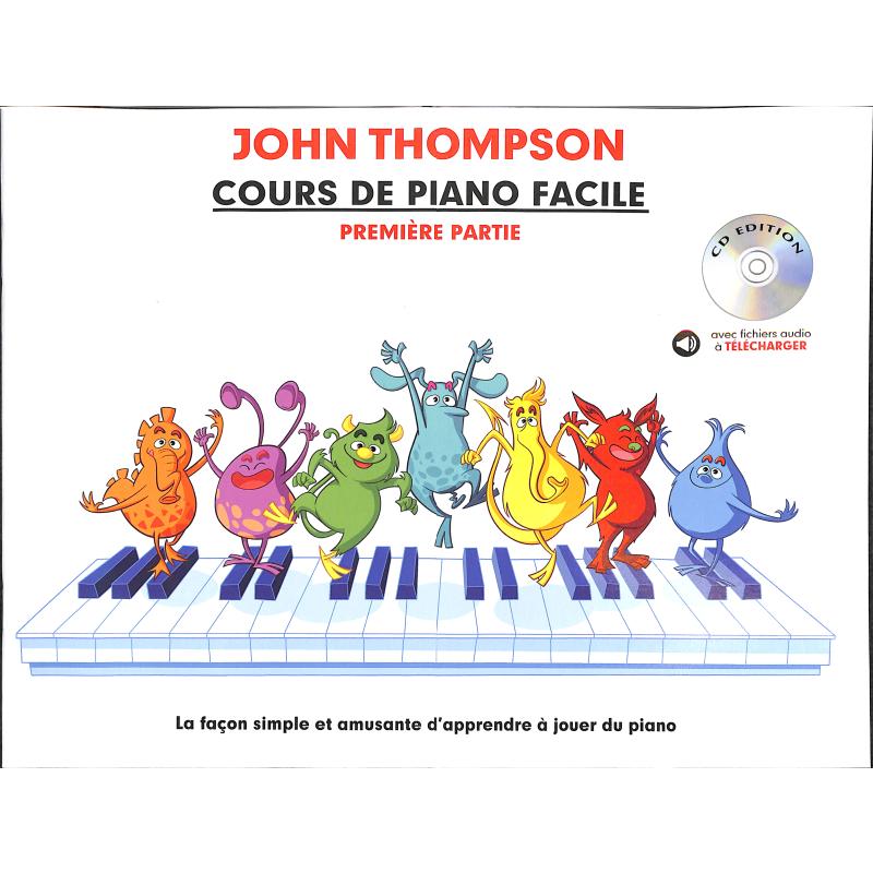 Cours de piano facile 1 Cours de piano facile 1