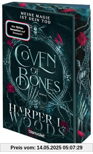 Coven of Bones - Meine Magie ist dein Tod: Roman - Der Auftakt der spicy Enemies-to-Lovers-Saga mit Hexen – mit Farbschnitt in limitierter Auflage! (Die Coven-Dilogie, Band 1)