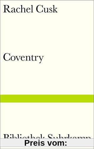Coventry: Essays (Bibliothek Suhrkamp)