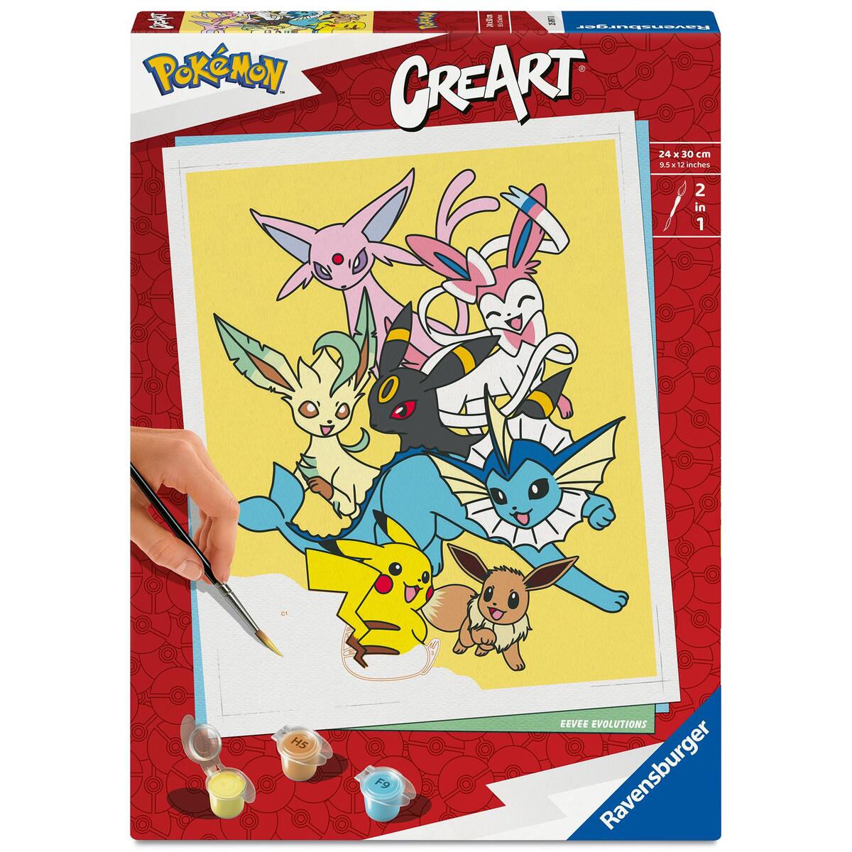 CreArt Adults Trend Pokémon - Eevee Evolutions von Ravensburger Spieleverlag