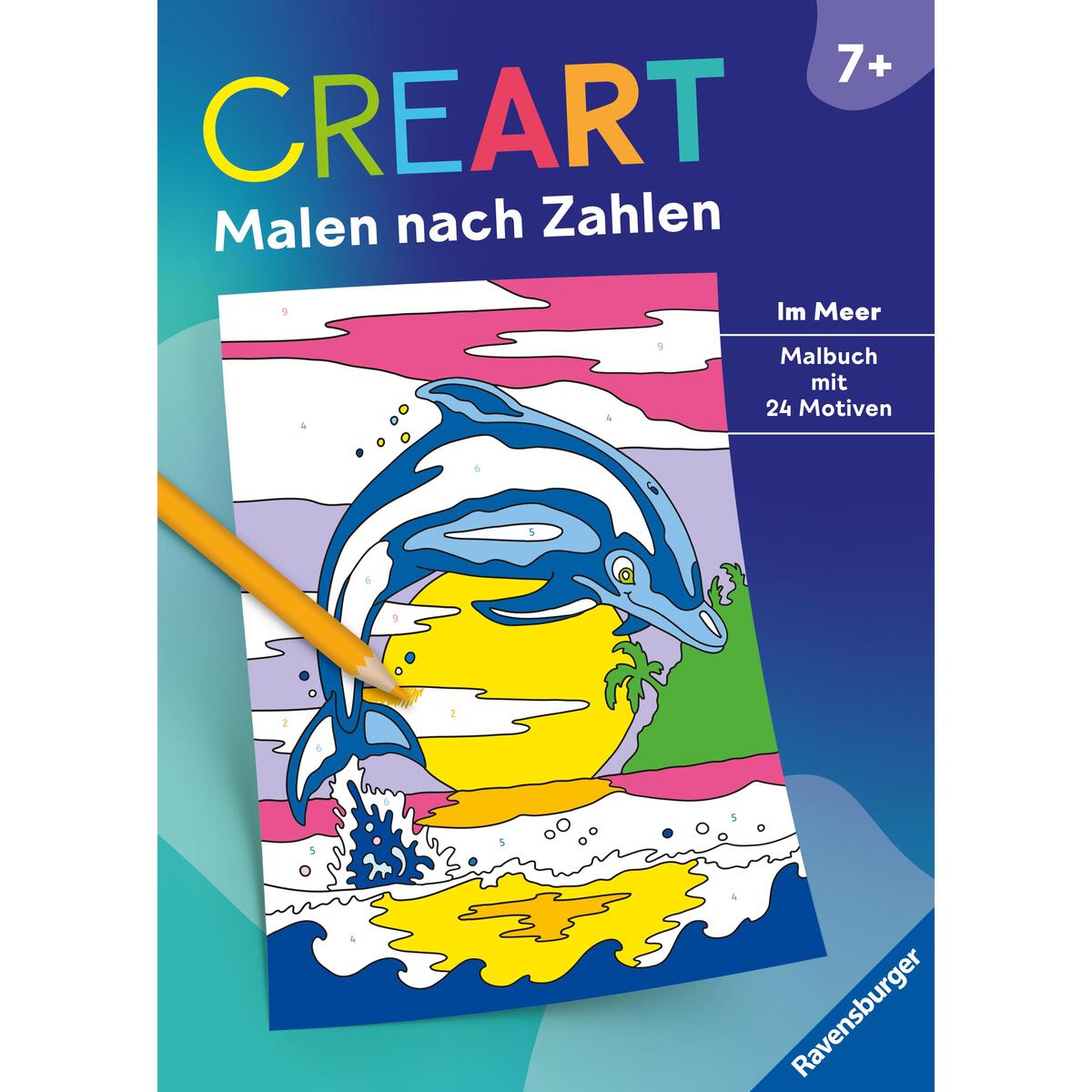 CreArt Malen nach Zahlen ab 7: Im Meer von Ravensburger Verlag