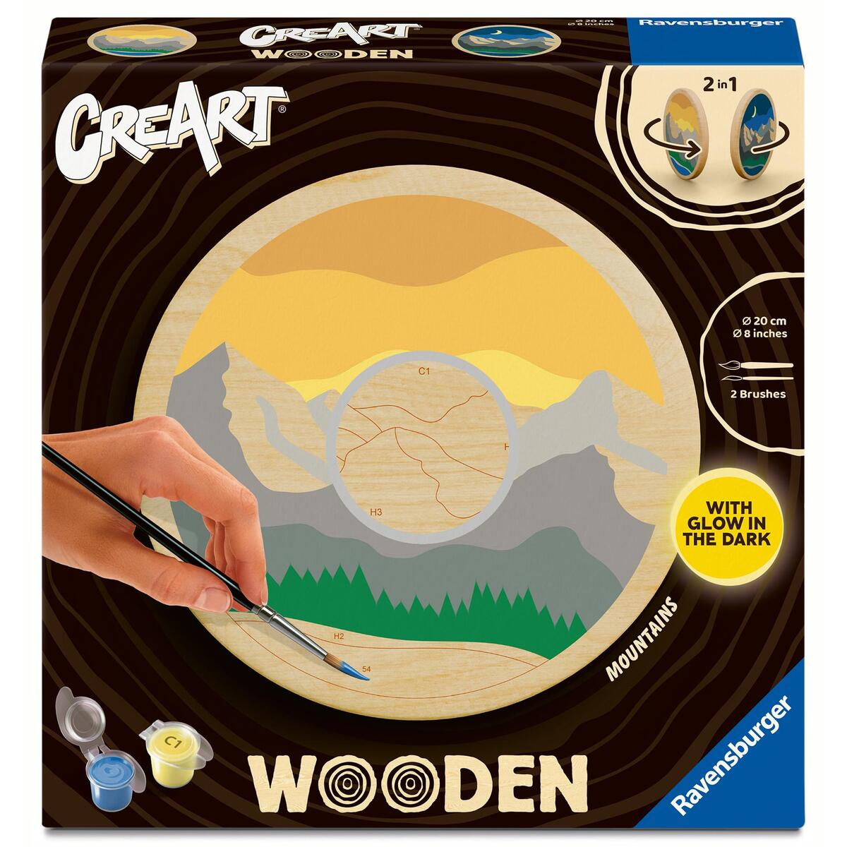 CreArt Wooden - Berge von Ravensburger Spieleverlag
