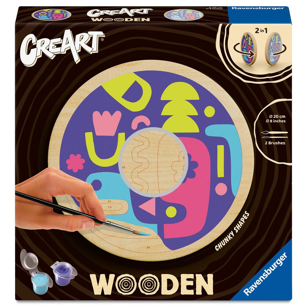 CreArt Wooden - Eckige Formen von Ravensburger Spieleverlag