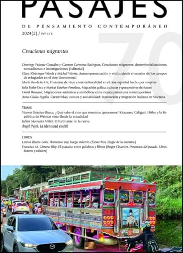 Creaciones migrantes: Pasajes, 70 von Publicacions de la Universitat de València