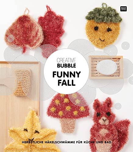 Creative Bubble Funny Fall: Herbstliche Häkelschwämme für Küche und Bad