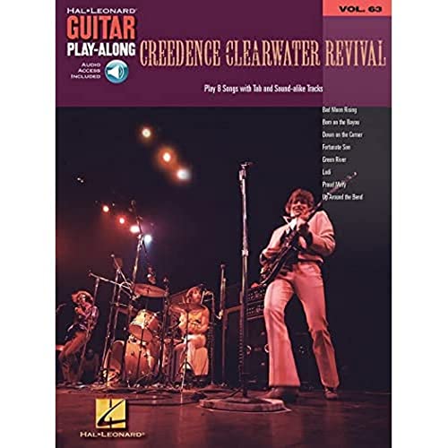 Creedence Clearwater Revival: Noten, CD, Tabulatur für Gitarre (Hal Leonard Guitar Play-Along) von Music Sales