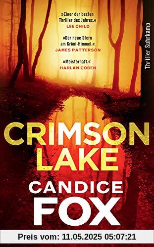 Crimson Lake: Thriller (suhrkamp taschenbuch)