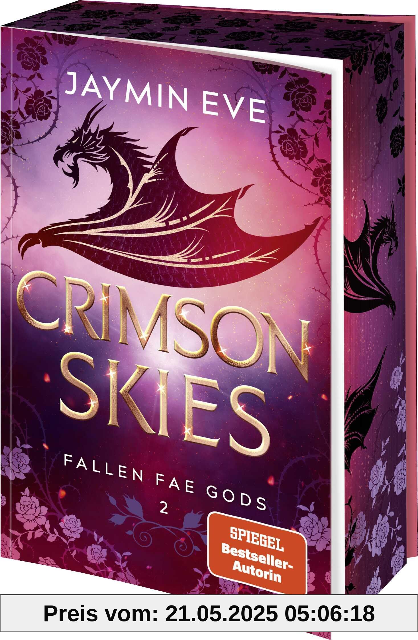 Crimson Skies: Roman | Limitierte Erstauflage mit wunderschönem Farbschnitt | Band 2 der Spicy Dragon Shape Shifter-Romantasy