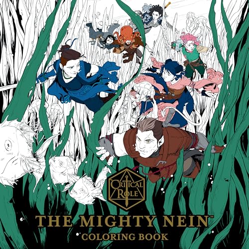 Critical Role: The Mighty Nein Coloring Book