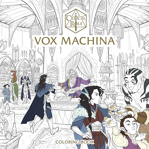 Critical Role: Vox Machina Coloring Book von Dark Horse Books