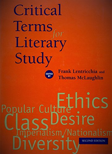 Critical Terms for Literary Study, Second Edition