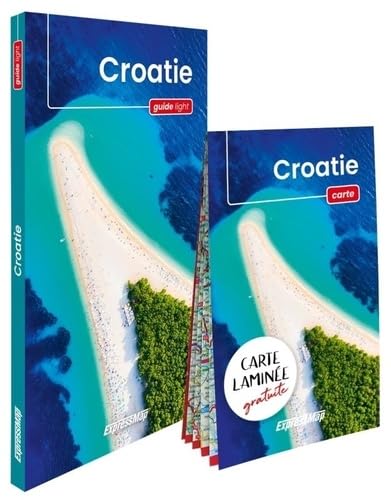 Croatie (guide light): Avec 1 carte laminée von EXPRESSMAP