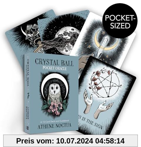 Crystal Ball Pocket Oracle: A 13-card Deck and Guidebook