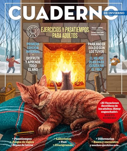 Cuaderno de invierno. Vol. 1.: Ejercicios y pasatiempos para adultos