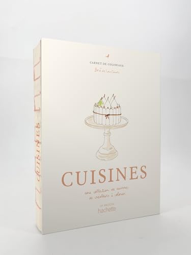 Cuisines: Une collection de cuisines de créateurs à colorier von HACHETTE PRAT