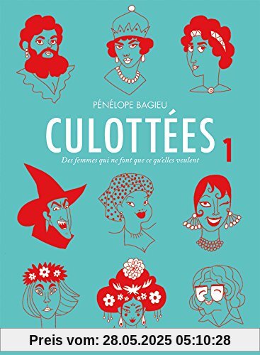 Culottées, Tome 1 : Des femmes qui ne font que ce qu'elles veulent (Cart Post Voile)