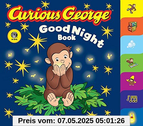 Curious George Good Night Book (CGTV Tabbed Board Book)