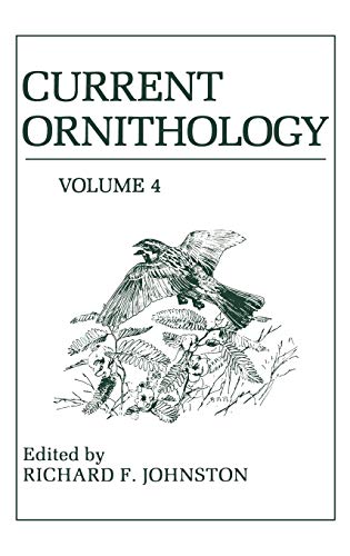 Current Ornithology, Volume 4 (Current Ornithology, 4, Band 4)