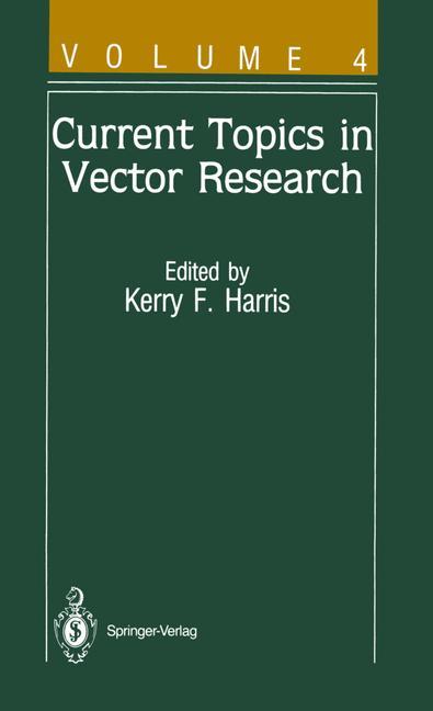 Current Topics in Vector Research von Springer New York