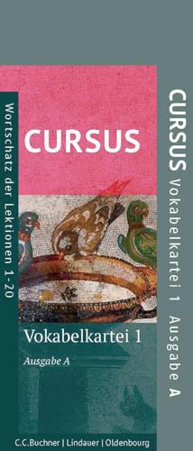 Cursus A - Vokabelkartei 1: Wortschatz der Lektionen 1-20 von Buchner, C.C. Verlag