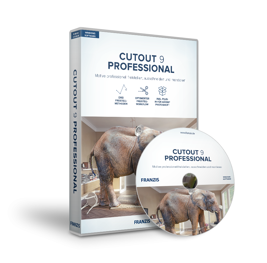 CutOut 9 professional Windows von FRANZIS
