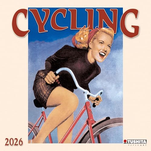 Cycling through History 2026: Kalender 2026 (Media Illustration) von Tushita PaperArt
