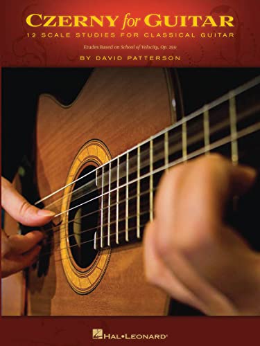 Czerny For Guitar - 12 Scale Studies For Classical Guitar: Technik für Gitarre (Guitar Instruction)