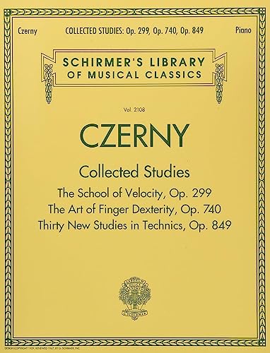 Czerny: Collected Studies: Noten, Sammelband, Lehrmaterial, Technik für Klavier (Piano Collection, Band 2108): The School of Velocity, Op. 299, the ... Library of Musical Classics, Vol. 2108, 2108)
