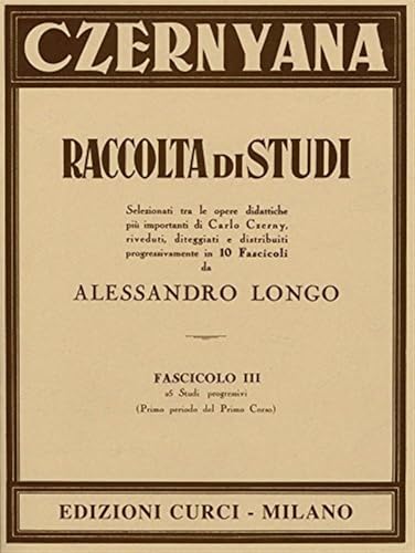 Czernyana Vol. 3 (Longo) - Klavier - Buch von Edizioni Curci