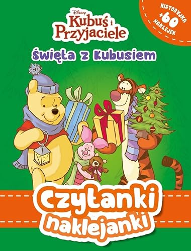 Czytanki naklejanki Święta z Kubusiem Disney Kubuś i Przyjaciele von Olesiejuk