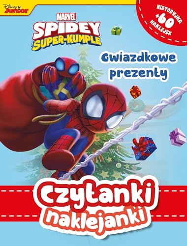 Czytanki naklejanki. Gwiazdkowe prezenty. Marvel Spidey i superkumple von Olesiejuk