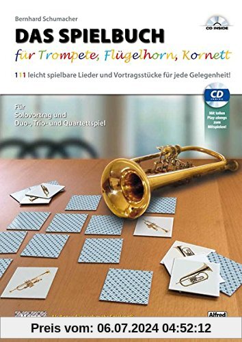 DAS SPIELBUCH für Trompete, Flügelhorn und Kornett (Buch & CD)