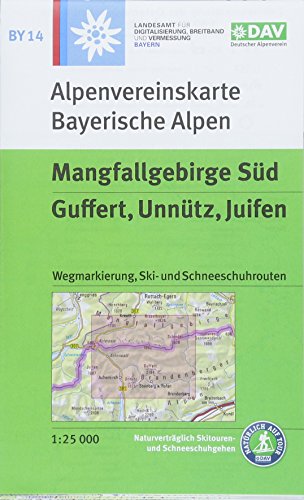 Mangfallgebirge Süd - Guffert, Unnütz, Juifen: Wegmarkierung, Ski- und Schneeschuhrouten (Alpenvereinskarten) Mangfallgebirge Süd - Guffert, Unnütz, Juifen: Wegmarkierung, Ski- und Schneeschuhrouten (Alpenvereinskarten) von Deutscher Alpenverein