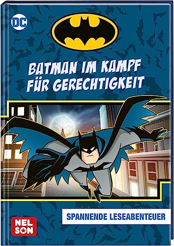 DC Superhelden: Batman im Kampf für Gerechtigkeit: Zwei spannende Leseabenteuer | zum Vorlesen und fortgeschrittenen Selbstlesen für Kinder ab 6 Jahren (DC Universum)
