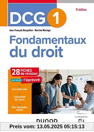 DCG 1 - Fondamentaux du droit - Fiches: Fiches de révision