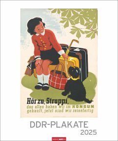 DDR-Plakate Edition Kalender 2025 von Weingarten