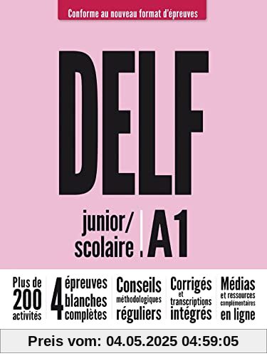 DELF junior/scolaire A1 Nouveau format d'épreuves: Audio et vidéos en téléchargement. Parcours Digital