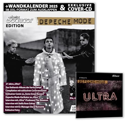 DEPECHE MODE Edition inkl. XXL- Kalender 2025 + „Ultra“ Cover-CD – lim. 999 Exemplare: Sonic Seducer Edition Depeche Mode mit Wandkalender 2025 im ... des Albums "Ultra", limited 999 Exemplare DEPECHE MODE Edition inkl. XXL- Kalender 2025 + „Ultra“ Cover-CD – lim. 999 Exemplare: Sonic Seducer Edition Depeche Mode mit Wandkalender 2025 im ... des Albums "Ultra", limited 999 Exemplare von Sonic Seducer