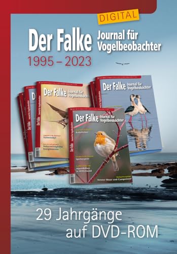 DER FALKE digital: 29 Jahrgänge (1995–2023) auf DVD-ROM von AULA-Verlag