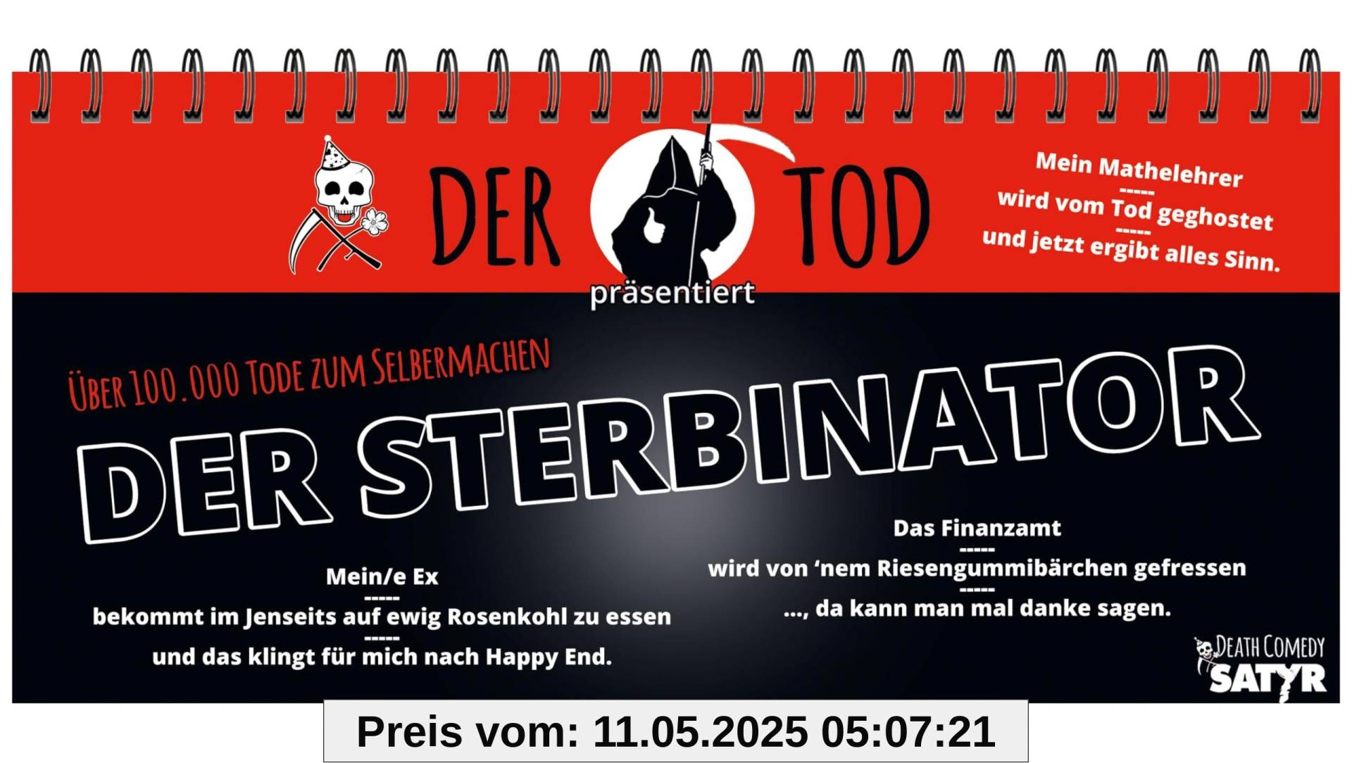 DER STERBINATOR: Über 100.000 Tode zum Selbermachen DER STERBINATOR: Über 100.000 Tode zum Selbermachen