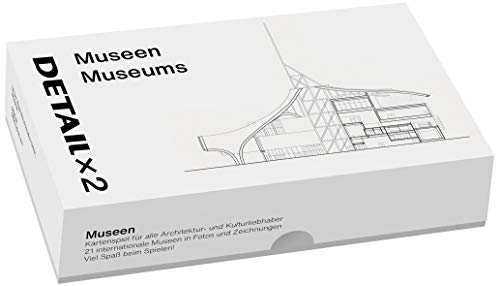 DETAIL x 2 (Museen): Card Game For All Lovers of Architecture and Culture; 32 International Museums in Photos and Designs; Have Fun Playing! / ... Viel Spab beim Spilelen! (DETAIL Special) von DETAIL