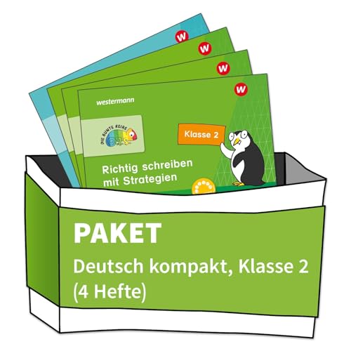 DIE BUNTE REIHE - Deutsch: Paket: Deutsch kompakt Klasse 2 (4 Hefte) von Westermann Schulbuch