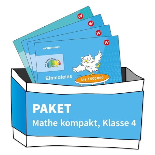 DIE BUNTE REIHE - Mathematik: Paket: Mathe kompakt Klasse 4 von Westermann Bildungsmedien Verlag GmbH