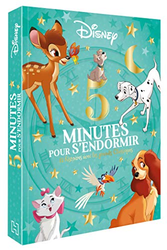 DISNEY - 5 Minutes pour s'endormir - 12 Histoires avec les Grands Classiques: Les grands Classiques