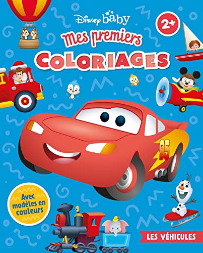 DISNEY BABY - Mes Premiers Coloriages - Les véhicules