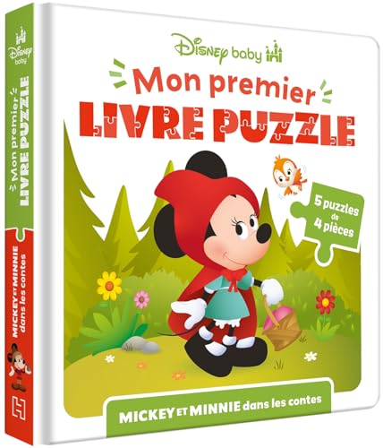 DISNEY BABY - Mon Premier livre puzzle - 4 pièces - Mickey et Minnie dans les contes: 5 puzzles de 4 pièces DISNEY BABY - Mon Premier livre puzzle - 4 pièces - Mickey et Minnie dans les contes: 5 puzzles de 4 pièces von DISNEY HACHETTE