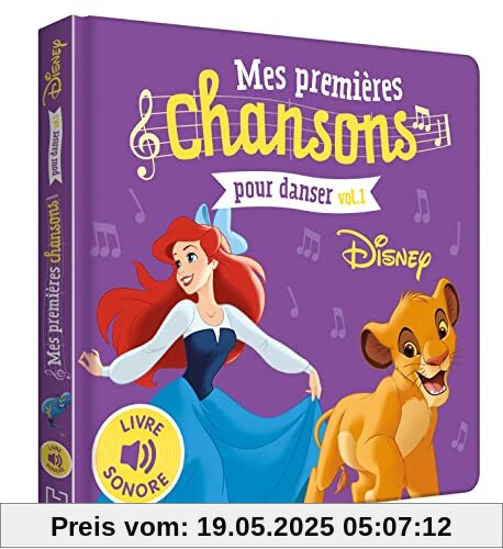 DISNEY - Mes Premières Chansons Pour Danser Vol.1 - Livre sonore: Tome 1