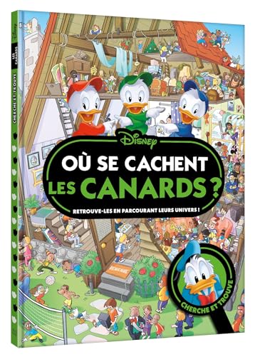 DISNEY - Où se cachent les canards ? Cherche et Trouve: Retrouve-les en parcourant leurs univers ! von DISNEY HACHETTE